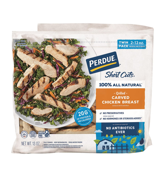 Perdue Grilled Carved Chicken Breast Short Cuts