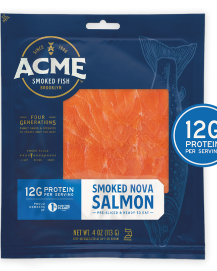Acme Smoked Fish Nova Smoked Salmon (Small 4oz)