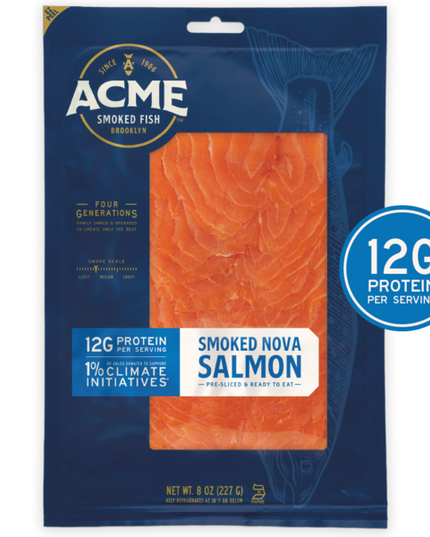 Acme Smoked Fish Nova Smoked Salmon (Large 8oz)
