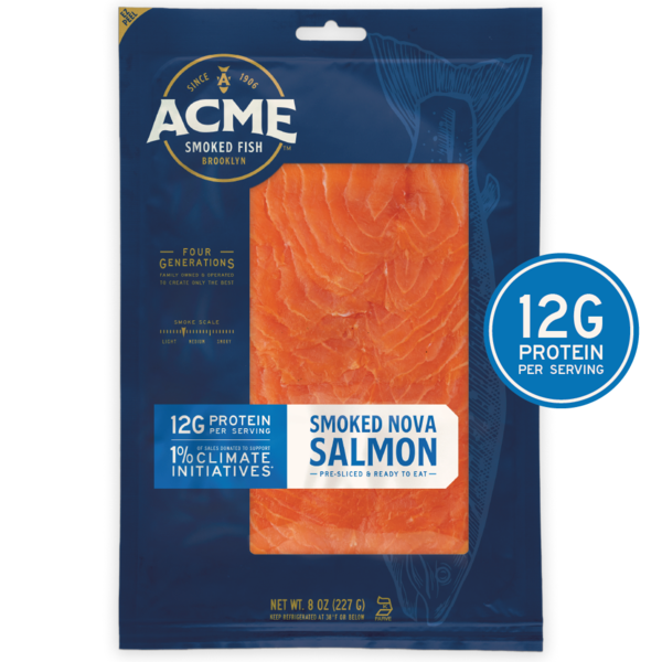 Acme Smoked Fish Nova Smoked Salmon (Large 8oz)