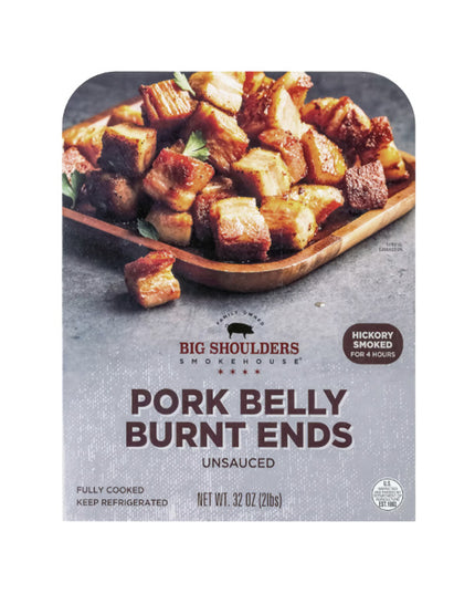 Big Shoulders Smokehouse Pork Belly Burnt Ends