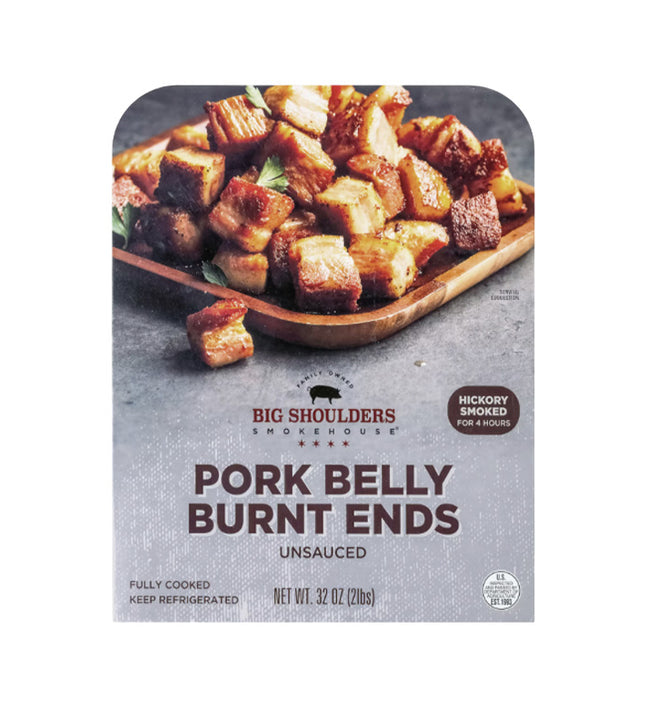 Big Shoulders Smokehouse Pork Belly Burnt Ends