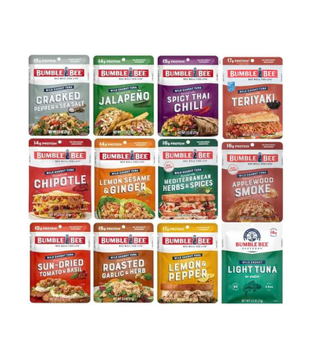 Bumble Bee Tuna Variety 12 Pack