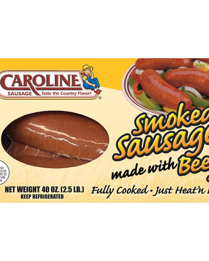 Caroline Smoked Beef Sausage