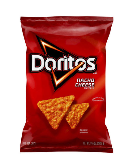 Doritos Tortilla Chips, Nacho Cheese flavor