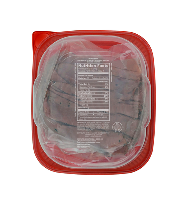Hillshire Farm Ultra Thin Sliced Roast Beef Sandwich Meat
