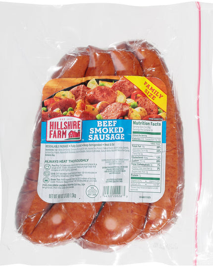 Hillshire Farm Beef Smoked Sausage