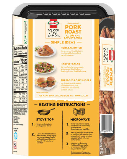 Hormel Square Table Slow Simmered Pork Roast