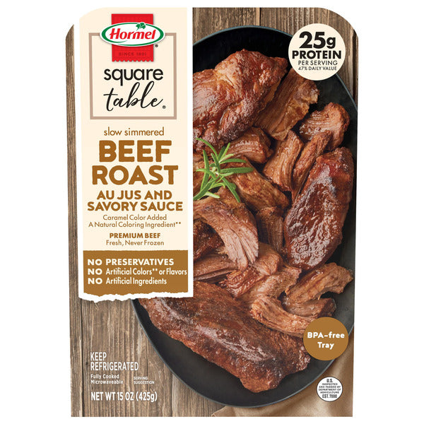 Hormel Square Table Slow Simmered Beef Roast