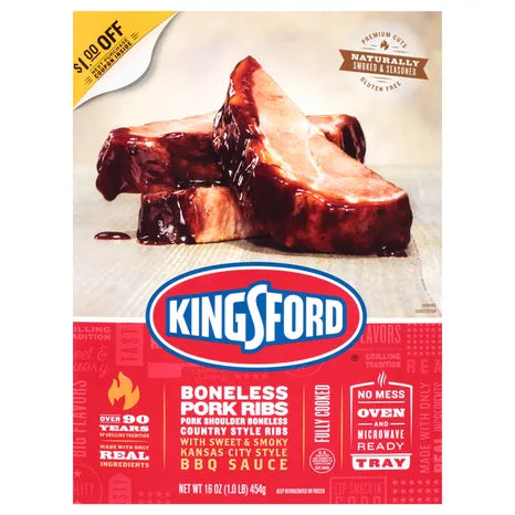 Kingsford Boneless Pork Ribs