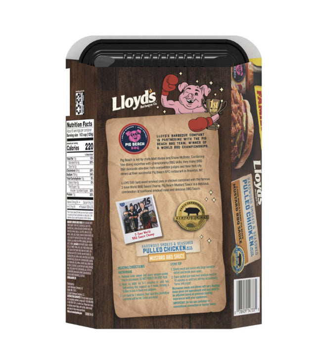 Lloyds Pulled Chicken with BBQ Sauce