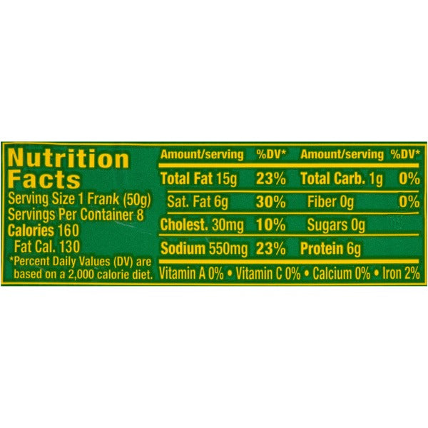 Nathan’s Famous Skinless Beef Franks