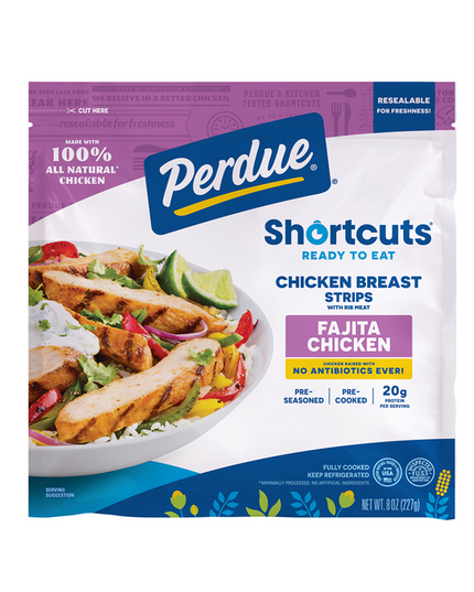 Perdue Chicken Strips, White Meat, Grilled or Fajita