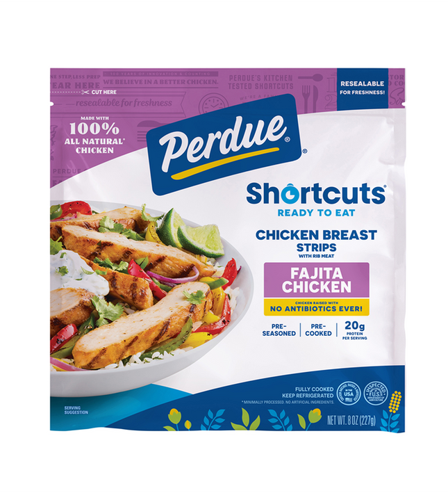 Perdue Chicken Strips, White Meat, Grilled or Fajita