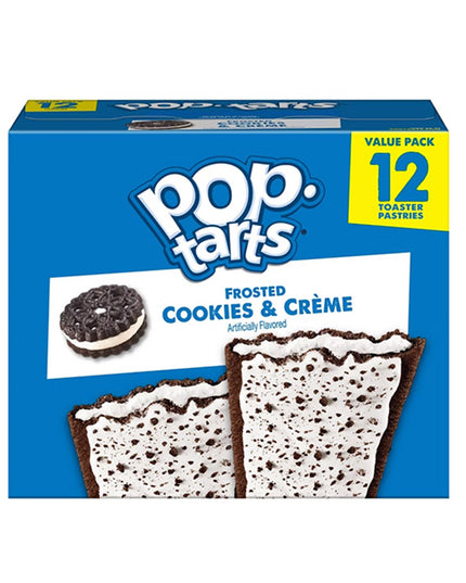 Pop-Tarts Frosted Cookies & Creme Toaster Pastries (12 ct)