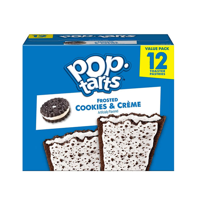 Pop-Tarts Frosted Cookies & Creme Toaster Pastries (12 ct)