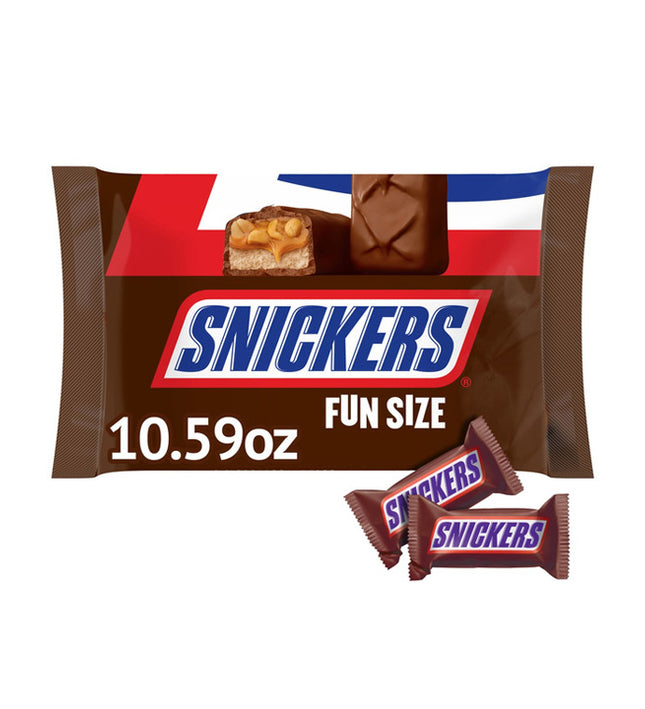 SNICKERS Original Chocolate Candy Bars Fun Size