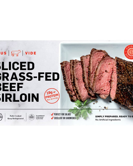Sliced Grass-Fed Beef Sirloin