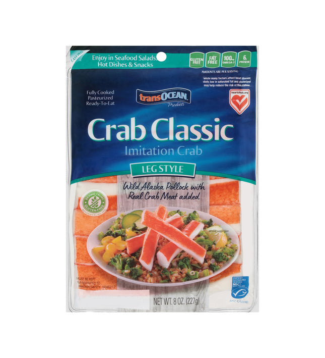 Trans-Ocean Imitation Crab Classic Leg Style