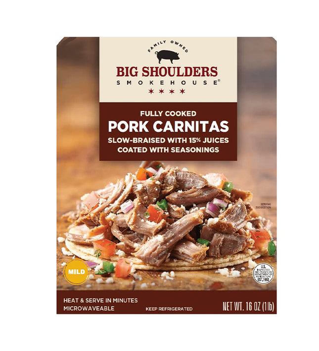 Big Shoulders Smokehouse Pork Carnitas